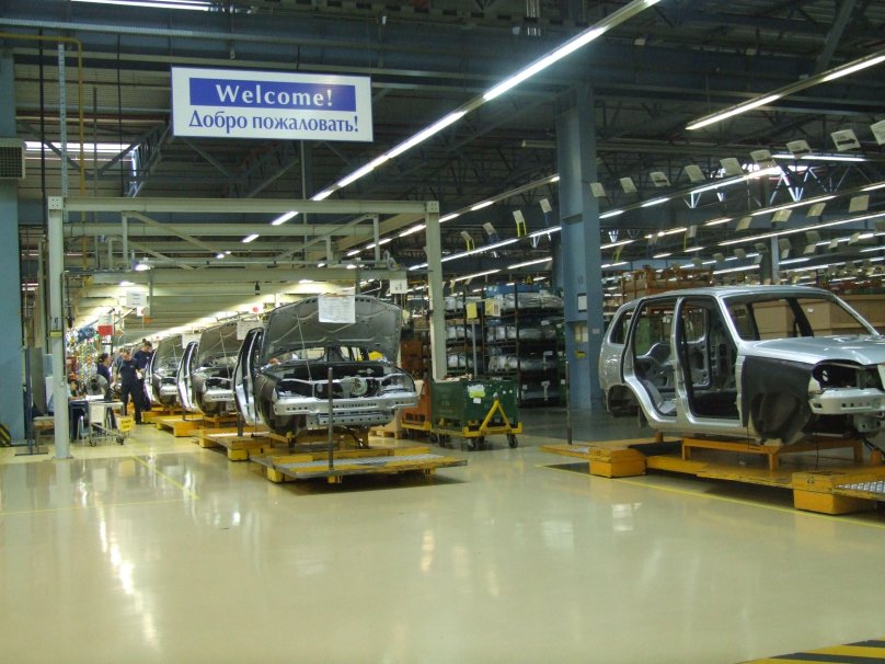АВТОВАЗ Нива конвейер
