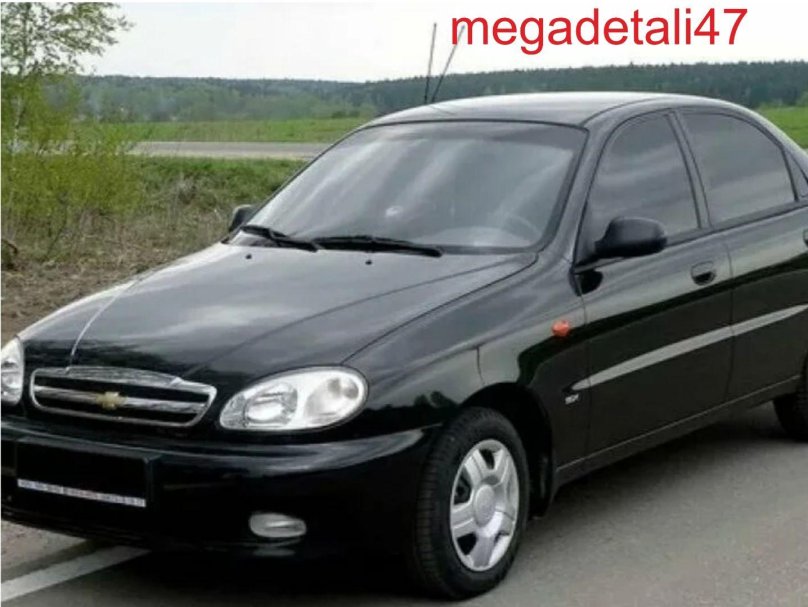 Chevrolet lanos черный