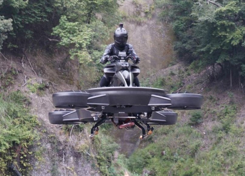 Летающий мотоцикл американский