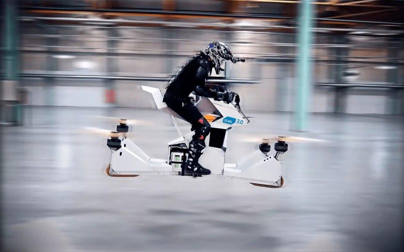 Летающий мотоцикл Hoverbike s3