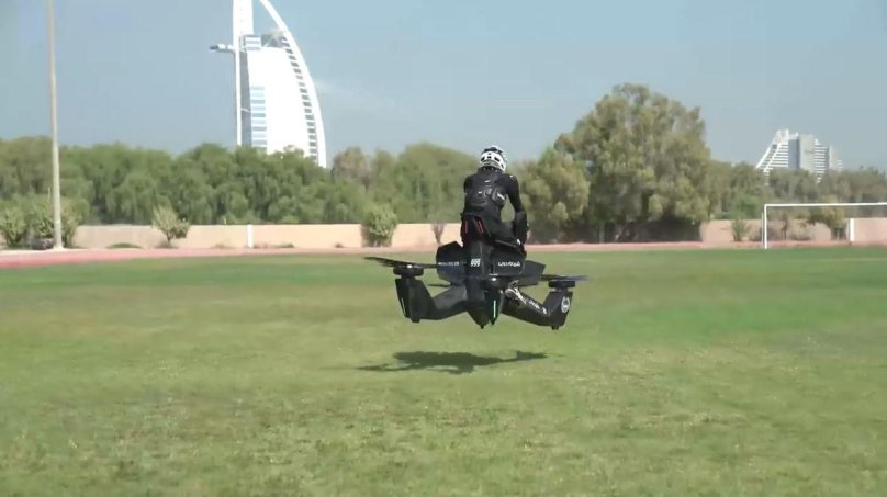 Ховербайк летающий Дубай полиция