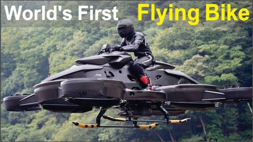 Летающий мотоцикл Hoverbike s3