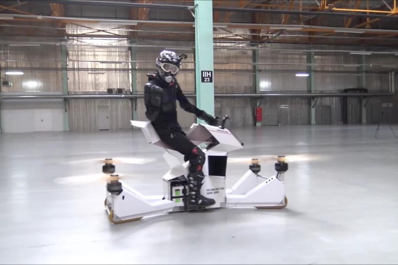 Летающий мотоцикл Hoversurf
