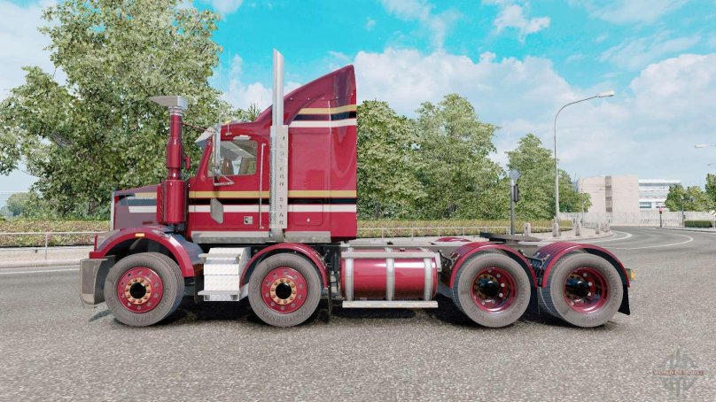 White Western Star 4800