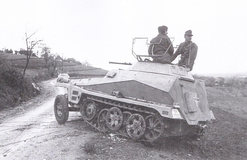 Бронетранспортер SD KFZ 250/9