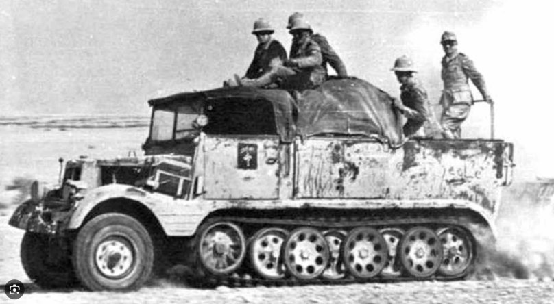 Полугусеничный тягач SD. KFZ. 11