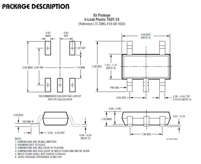 Корпус транзистора sot23