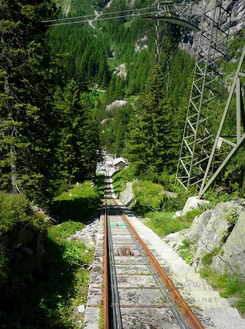 Gelmerbahn фуникулер