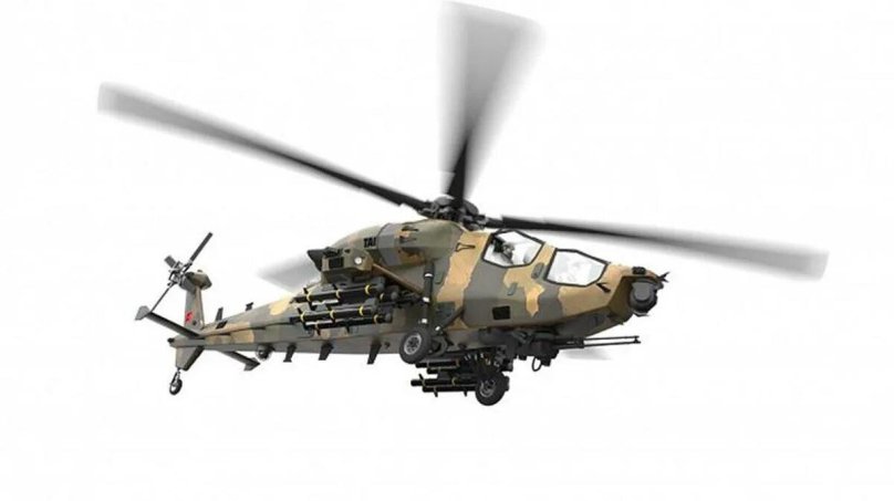 Турецкий ударный вертолет Atak-2