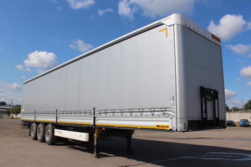 Полуприцеп шторно бортовой Велтон