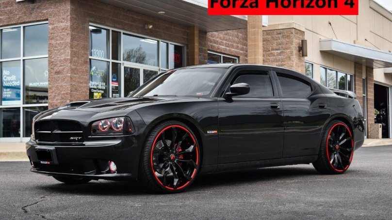 Dodge Charger srt8 черный