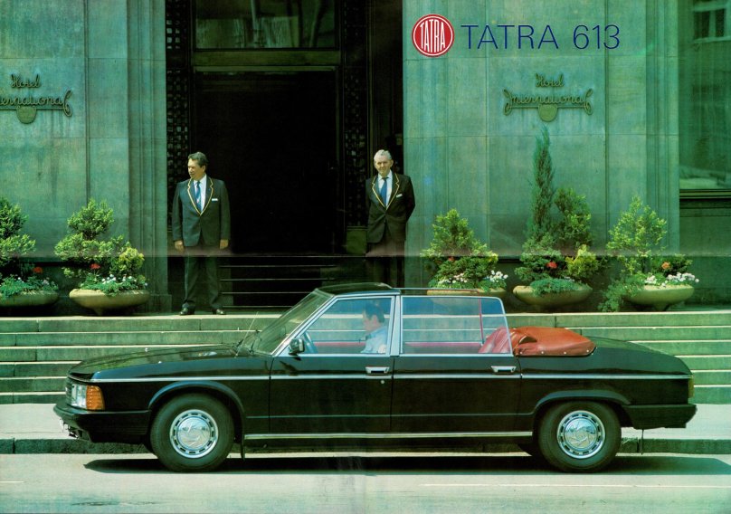 Татра 613 кабриолет