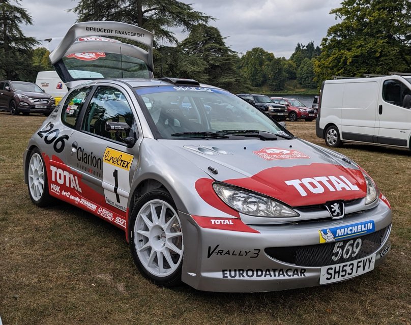 Пежо 206 WRC подвеска