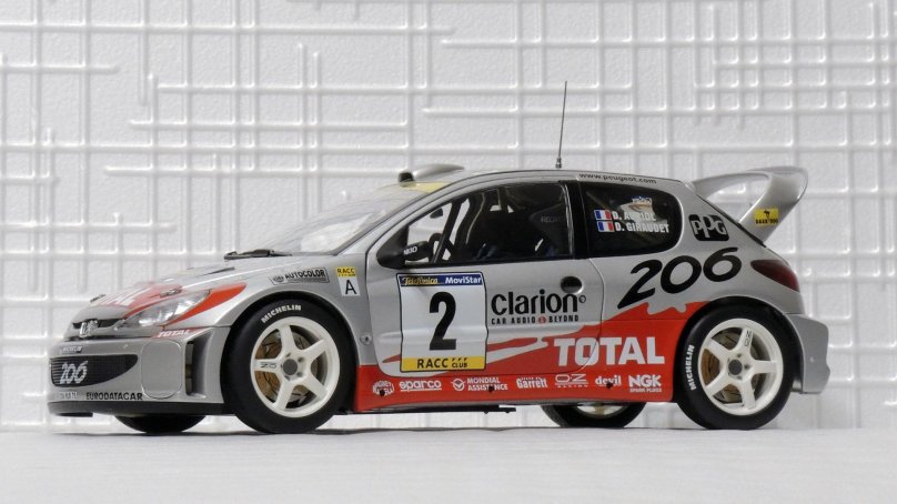 Пежо 206 WRC 1/64