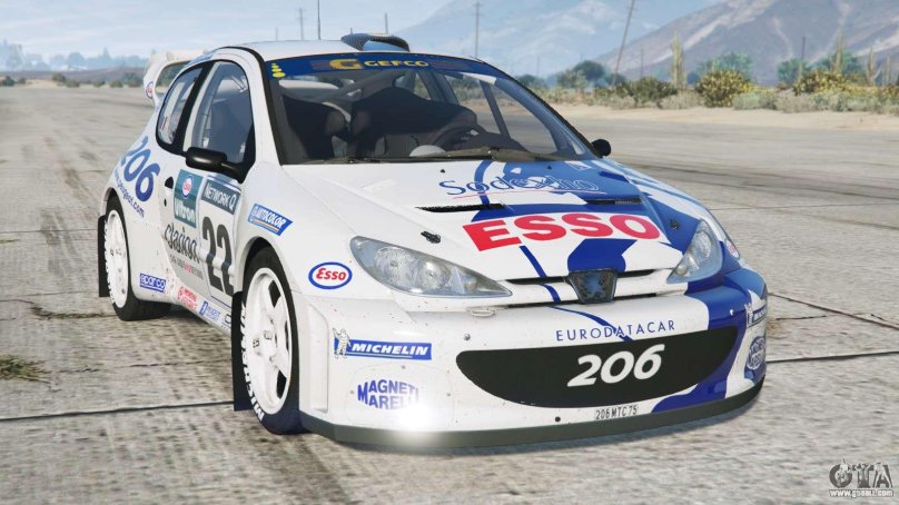 Пежо 206 WRC подвеска