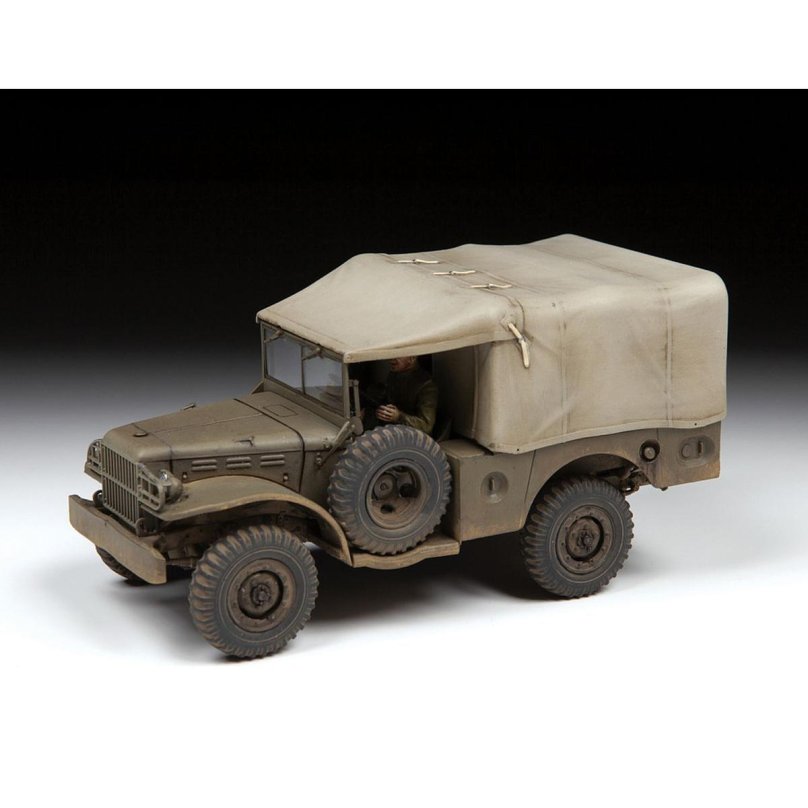 3656 Звезда 1/35 американский армейский автомобиль dodge WC-51