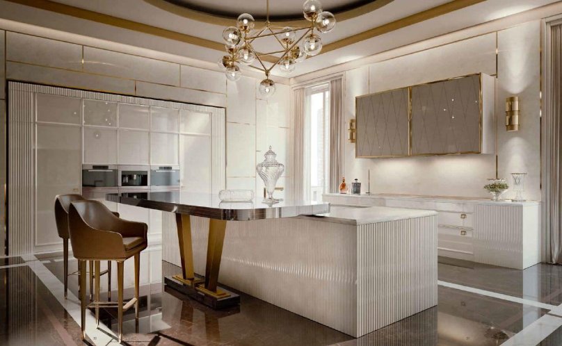 Кухня арт деко Kaiser ad