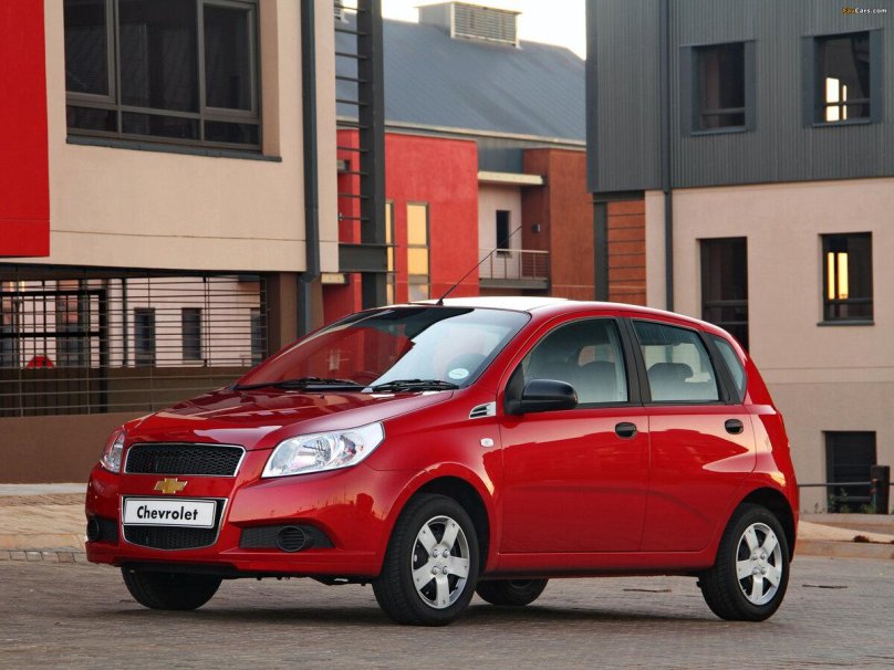 Chevrolet Aveo t250 Red