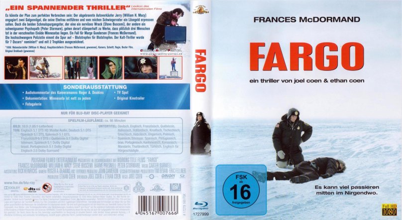 Фарго Blu ray