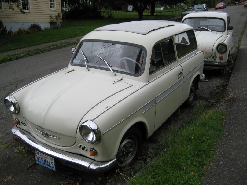 Трабант и Мерседес