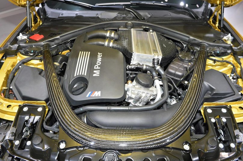 BMW m4 Coupe 2014 двигатель