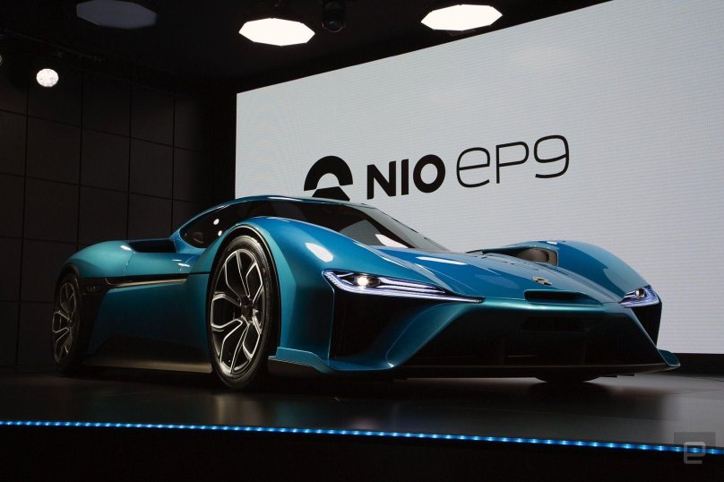 Nio ep9 салон