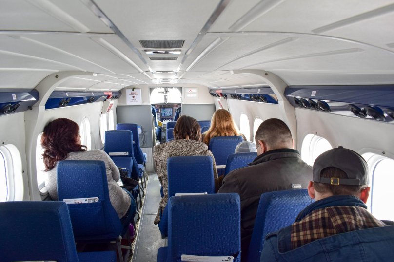 DHC 6-400 салон