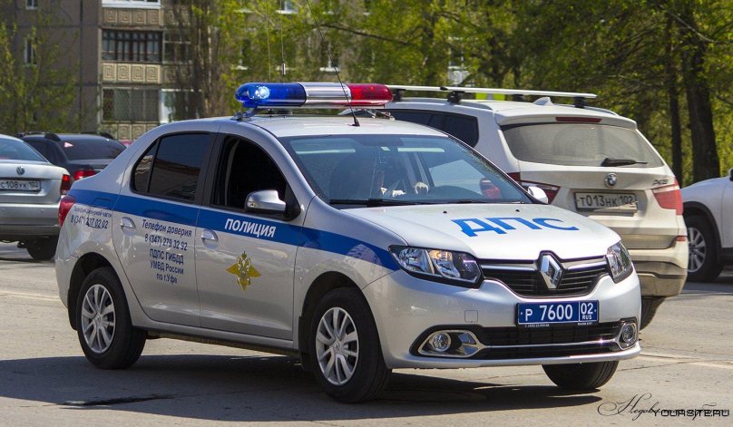 Рено Логан 2 полиция