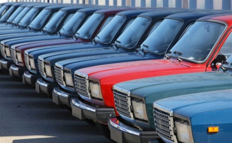 ВАЗ 2107 на конвейере