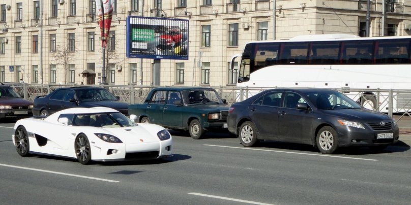 Кёнигсегг в России