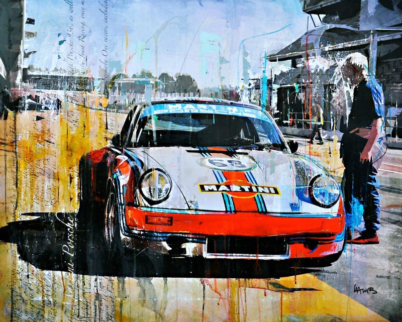 Porsche 911 Art
