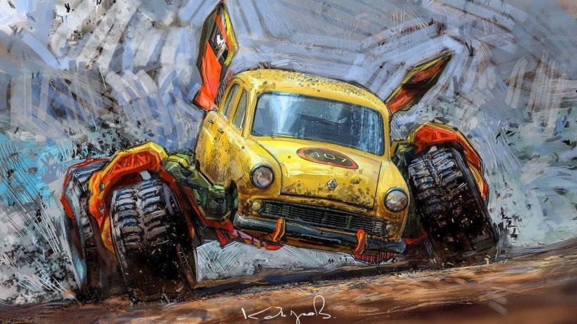 Данияр Кдыров картины