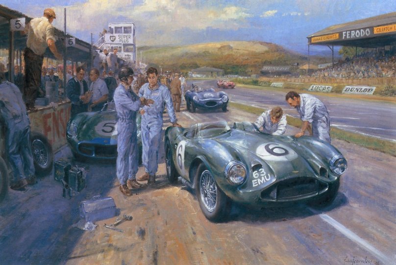 Алан Фирнли картины автомобильная