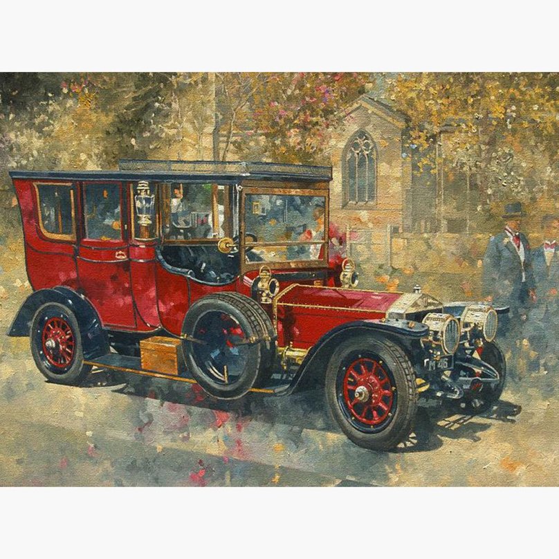 Питер Миллер художник автомобили