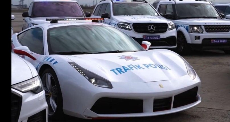 Полиция Турции машины