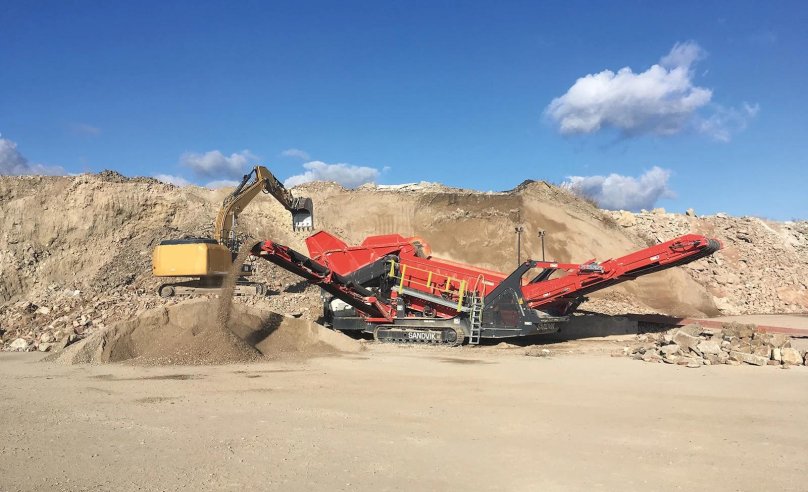 Грохот Sandvik qe342