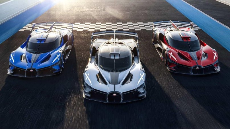 Бугатти Болид 2020 гиперкар