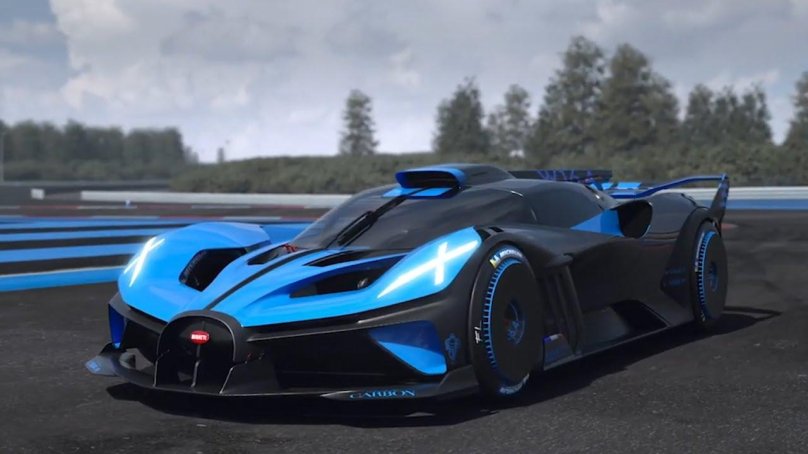 Бугатти Болид 2020 гиперкар