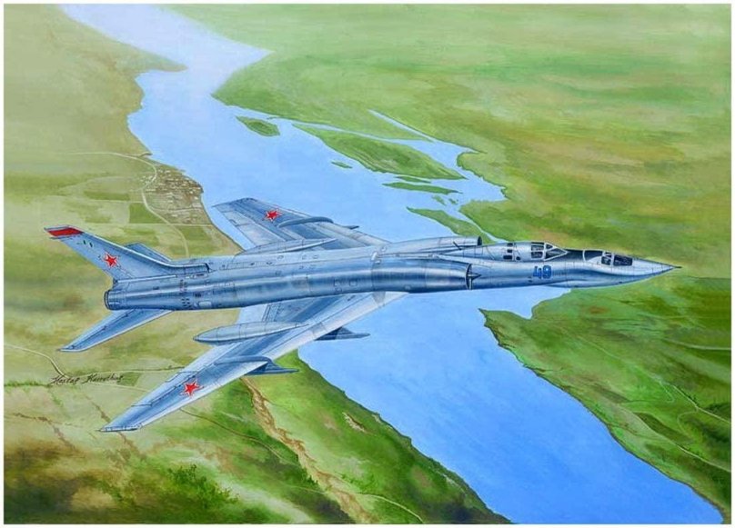 01688 Авиация КБ Туполева-128ut "Fiddler" (1:72)