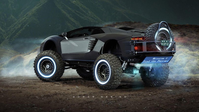 Форд Раптор монстр трак