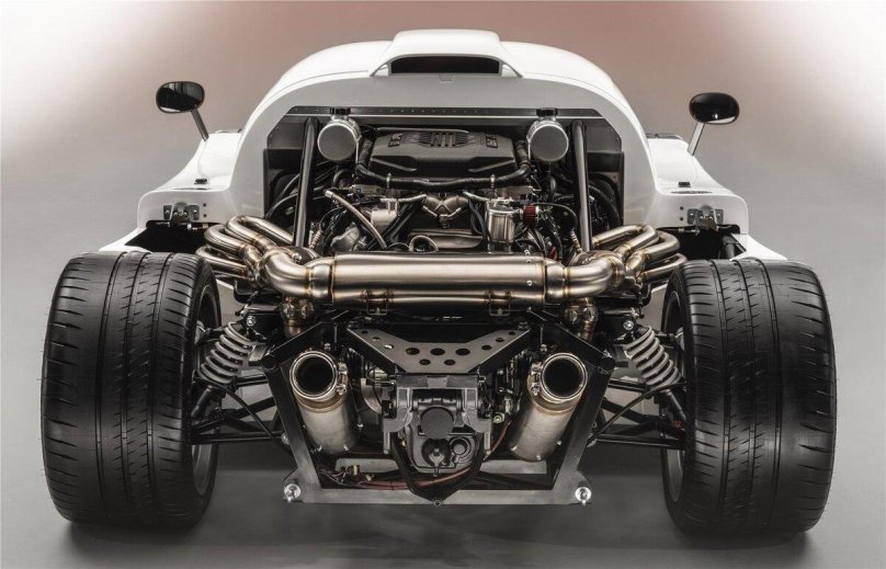 Задний привод машины