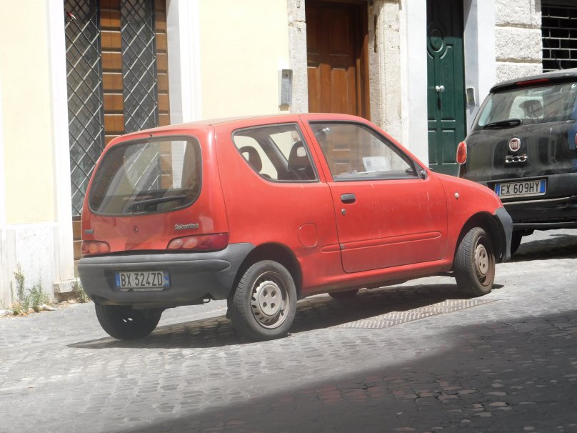 Fiat Seicento 2001 Рестайлинг