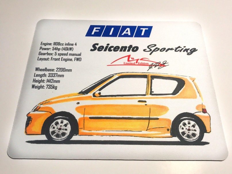 Fiat Seicento характеристики