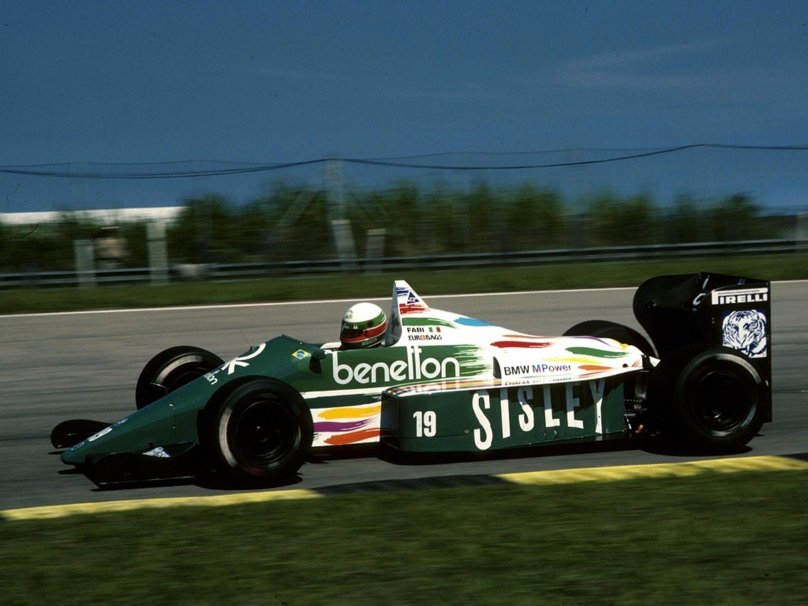 Benetton b186 f1