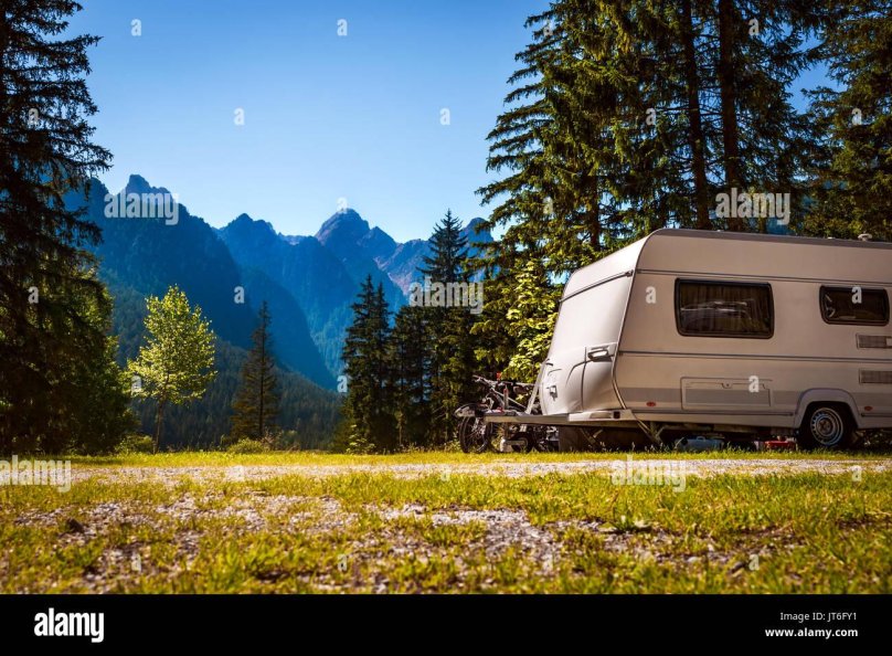 Дом на колесах в горах