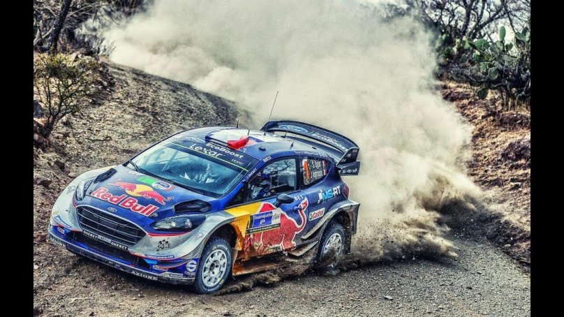 Форд Фиеста WRC раллийные