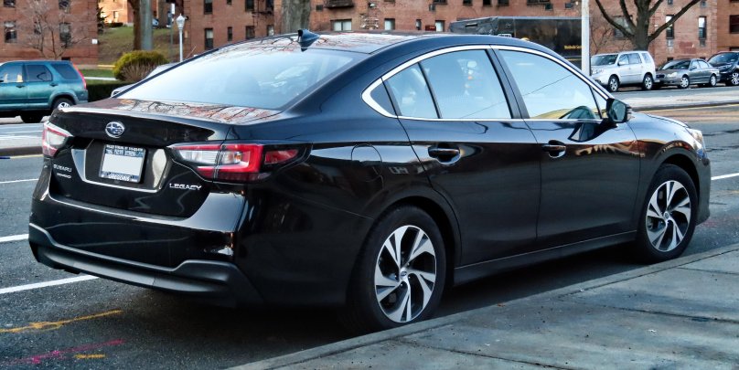 Субару Легаси 2020 черная