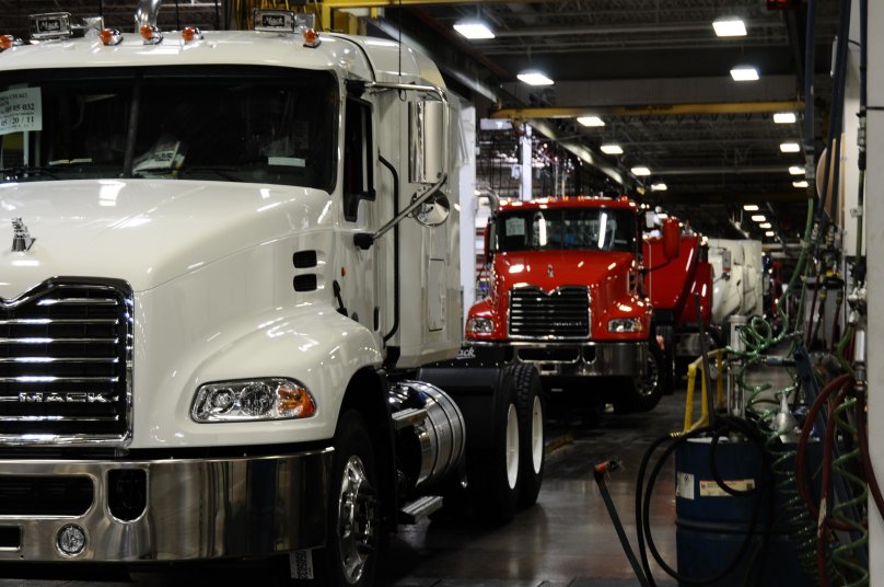 Мегазаводы Грузовики Mack Truck