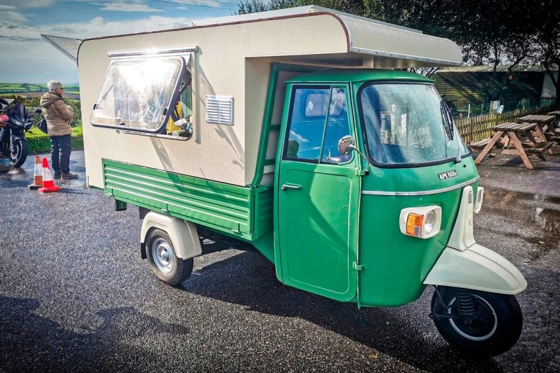 Piaggio Ape 50 кемпер