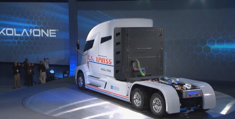 Nikola one седельный тягач